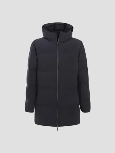 Herno Medium Men's Insulated Jacket In Black