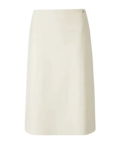 Herno Polyamide Elastane Cotton Skirt In Green