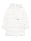 Herno Medium White Down Jacket In White