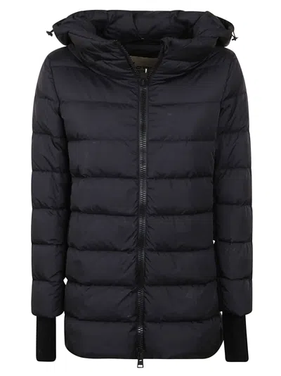 Herno Medium Women`s Down Jacket In Blue