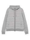Herno Mélange Jacket In Gray