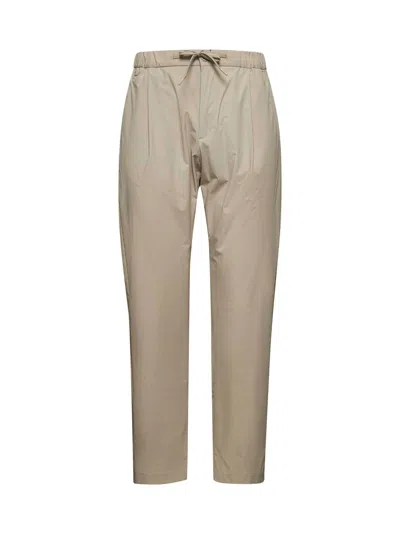 Herno Men Beige Maestro Nylon Trousers In Neutral