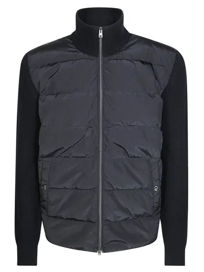 Herno Men's Bomber Jacket In Nero