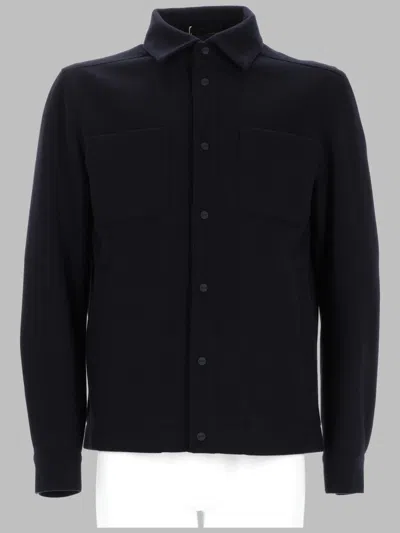 HERNO HERNO MEN'S BUTTON-FRONT OVERSHIRT JACKET