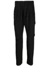HERNO MEN'S CARGO TROUSERS IN LIGHTWEIGHT POLYESTER FOR SS24