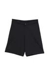 Herno Buttoned Shorts In Black