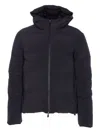 Herno Down Jacket With Hood And Quilted Pattern In Black