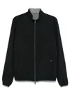 Herno Reversible Blouson Jacket In Blue