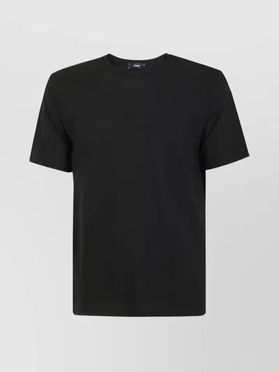 Herno Men's Crew Neck T-shirt In Black