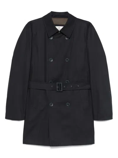 HERNO HERNO MEN DOUBLE-BREASTED TRENCH COAT IN DEAN