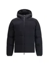 Herno Men New Impact Down Jacket With Hood In Black