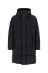 Herno Medium Parka Puffer Polyester Parka In Black