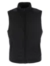 Herno High-collar Microfibre Gilet With Zip Closure