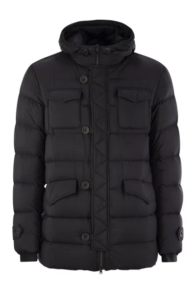 HERNO MEN'S ESKIMO - HOODED DOWN JACKET