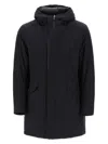 Herno Men's Fishtail Gore 2layer Parka In Black