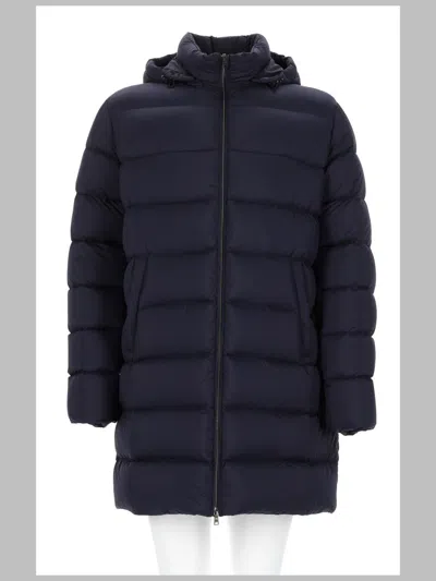 Herno Men's Fw26 Polyamide Sports Jacket In Blue