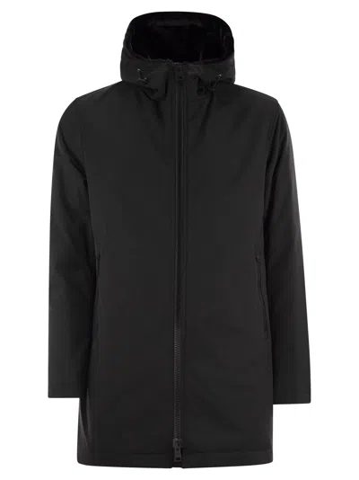 Herno Men Hooded Padded Parka In Black