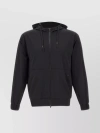 HERNO MEN'S HOODED SWEATSHIRT WITH SIDE POCKETS