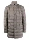 Herno Padded Down Coat In Beige