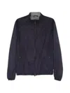 Herno Zip-up Long-sleeve Jacket In Black