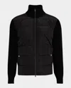 Herno Zip-up Padded Jacket In Black 1