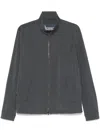 Herno Lightweight Bomber Jacket In Gray