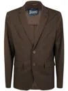 Herno Man Light Jacket In Brown