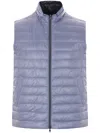 Herno Light Blue Nylon Reversible Jacket In Blue