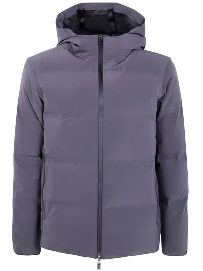 Herno Men's Mini Down Puffer Jacket In Purple