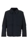 Herno Navy Blue Nylon Jacket