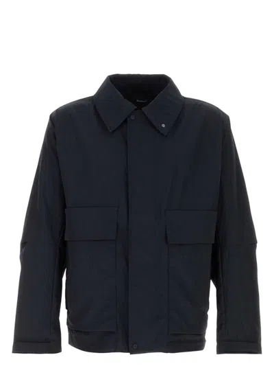 HERNO MEN'S NAVY NYLON JACKET