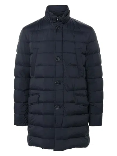 HERNO MEN'S NAVY NYLON PADDED JACKET
