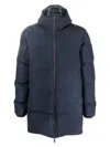 Herno Men's New Impact Parka In Blue