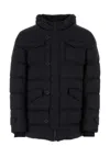 Herno Men's Nylon Down Jacket In Black