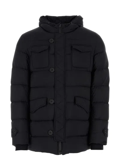 HERNO MEN'S NYLON DOWN JACKET