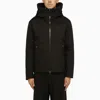 Herno Nylon Jacket With Hood And Side Pockets In Brown
