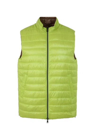 HERNO MEN'S NYLON ULTRALIGHT REVERSIBLE GILET
