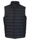 Herno Quilted Down Jacket In Blue