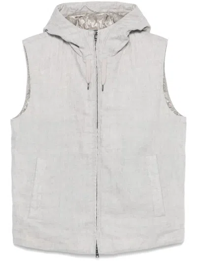 Herno Men Padded Vest In Multicolor