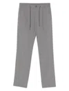 Herno Tapered Trousers In 9444 Grigio