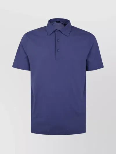 HERNO MEN'S POLO SHIRT SHORT SLEEVES