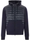 Herno Padded Jackets With Hood And Pockets In Blue