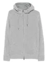 Herno Men Reversible Padded Wool Bomber Jacket In Gray