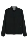 Herno Reversible Blouson Jacket In 9200 Blu Navy