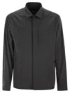 Herno Men Shirt-cut Jacket In Tech Wool In Multicolor