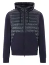 Herno Padded Jackets With Hood And Pockets In Blue