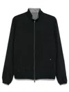 Herno Reversible Blouson Jacket In Black