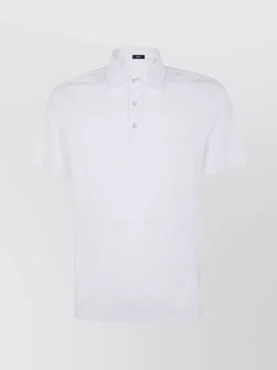 HERNO MEN'S SHORT SLEEVE POLO SHIRT