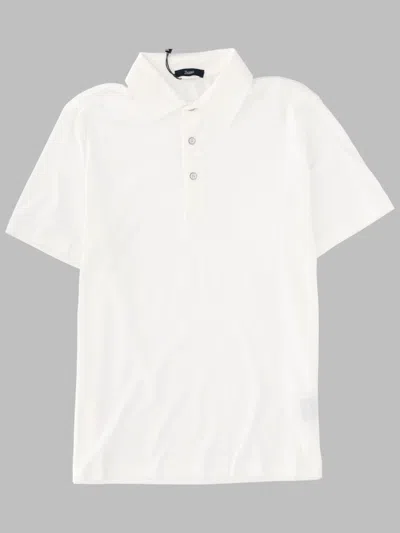 Herno Men's Short-sleeve Cotton Polo Shirt In Multi