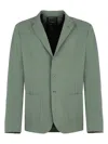 Herno Men's Single-breasted Two-button Jacket In Green